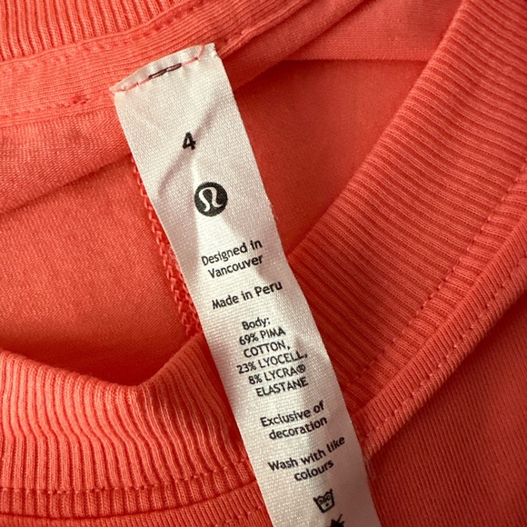 Lululemon all yours crop tee - Picture 4 of 4